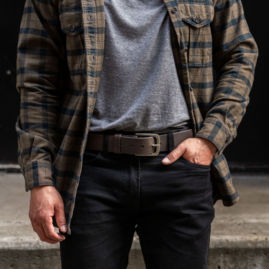 Men's Heritage Leather Belt | Tobacco - Image 5