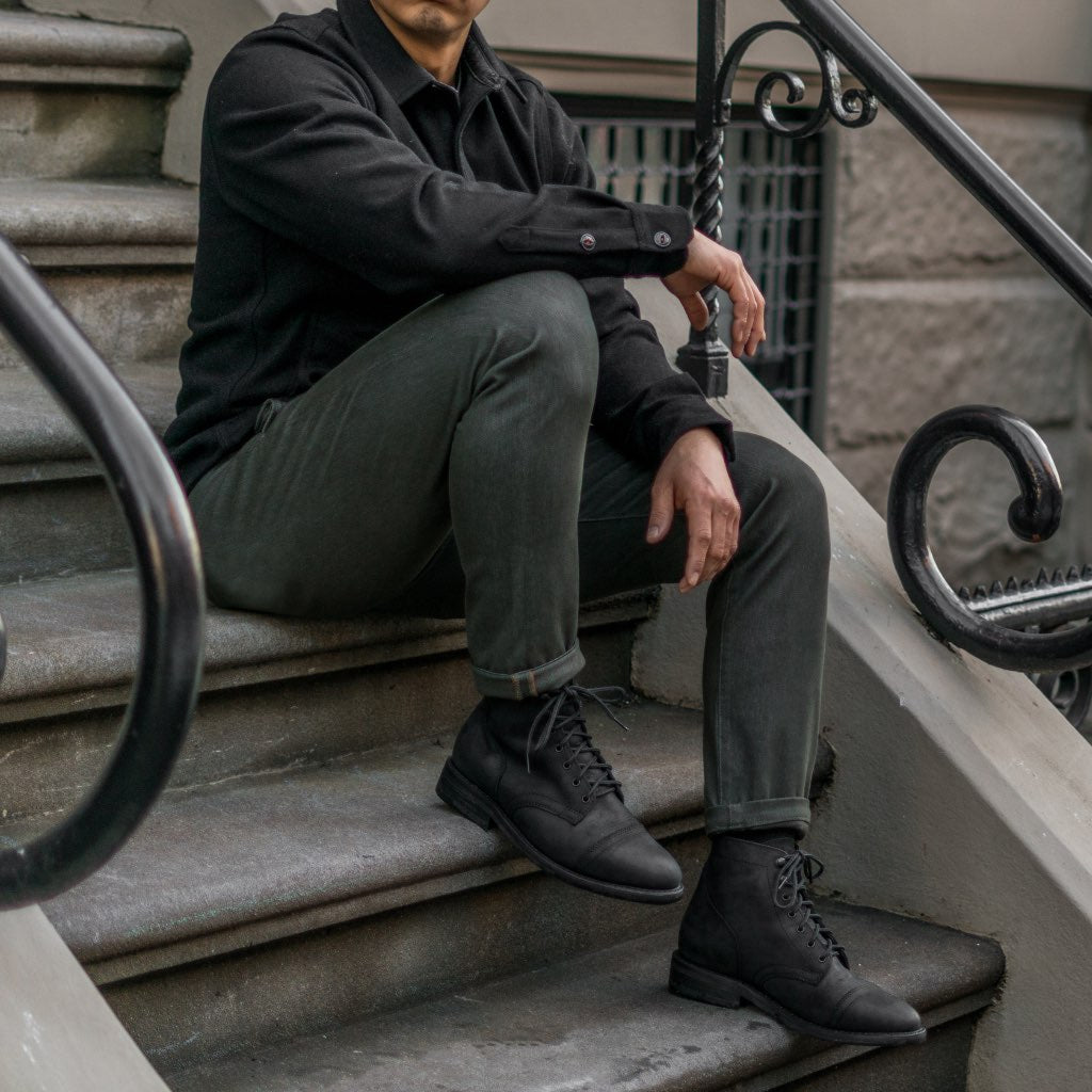 Kato Axe Slim Fit Chinos | Military Green - Image 6