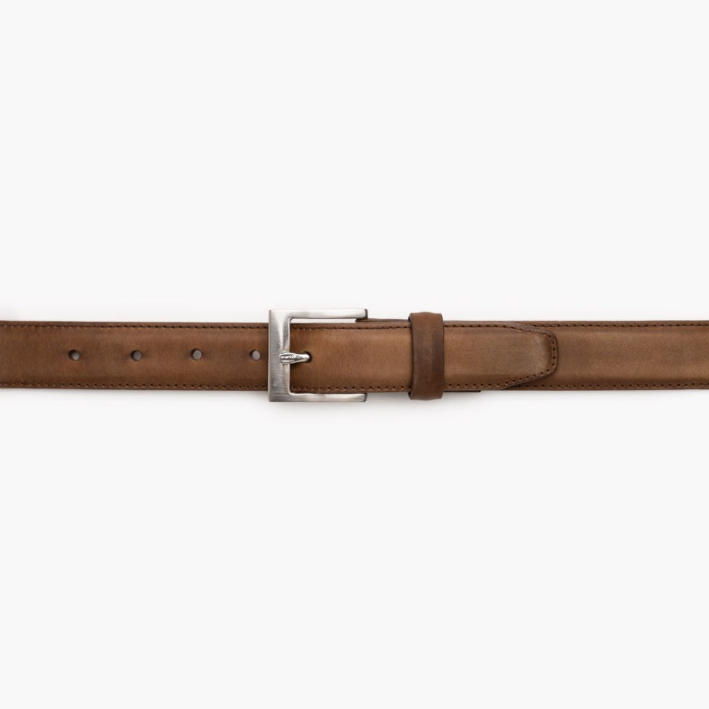 Men's Classic Leather Belt | Burnt Copper - Image 2