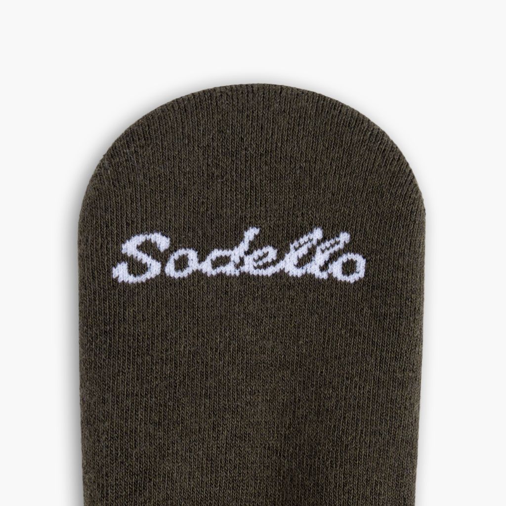 Men's Classic No Show Sock | Olive - Image 3