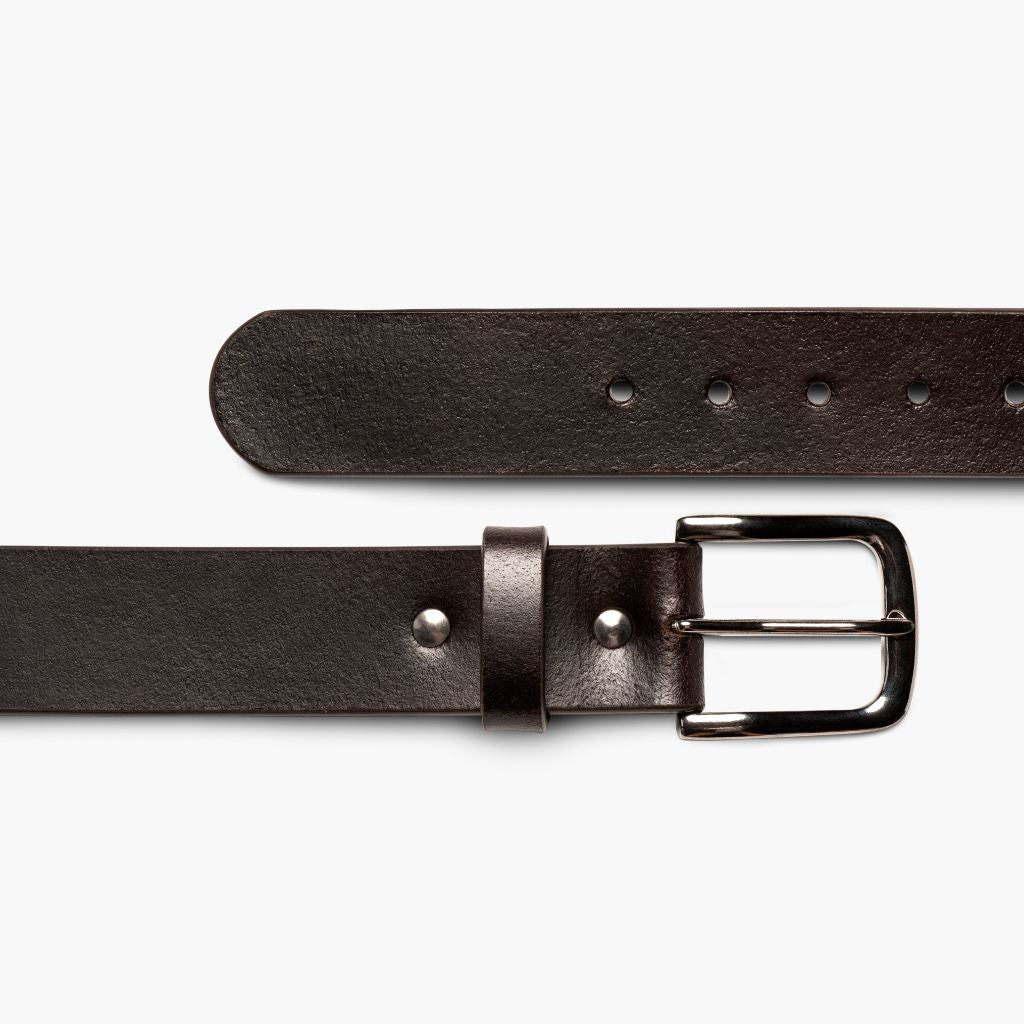 Men's Heritage Leather Belt | Cacao - Image 3