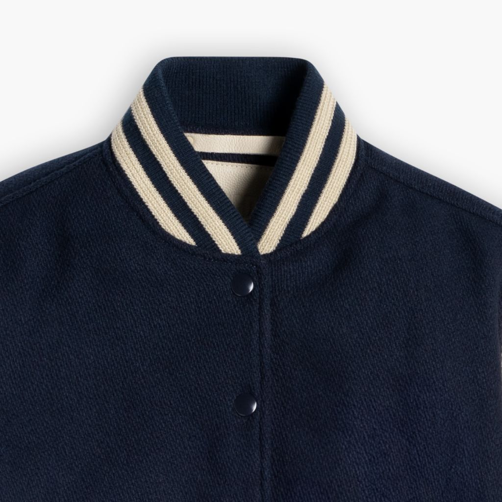 Varsity Jacket | Navy - Image 7