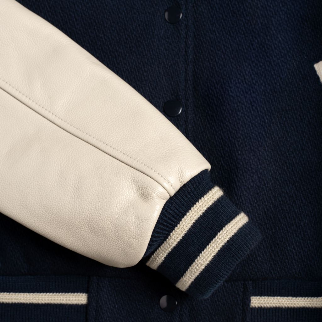 Varsity Jacket | Navy - Image 8